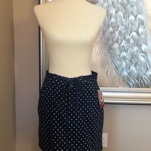JUST IN Adorable Mini Polka Dot Skirt Skort Shorts